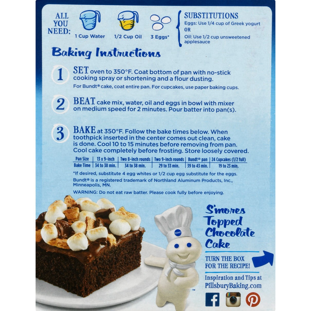 slide 7 of 31, Pillsbury Moist Supreme Devil's Food Cake Mix - 15.25oz, 15.25 oz