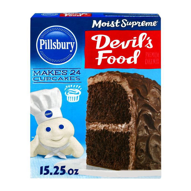 slide 1 of 31, Pillsbury Moist Supreme Devil's Food Cake Mix - 15.25oz, 15.25 oz