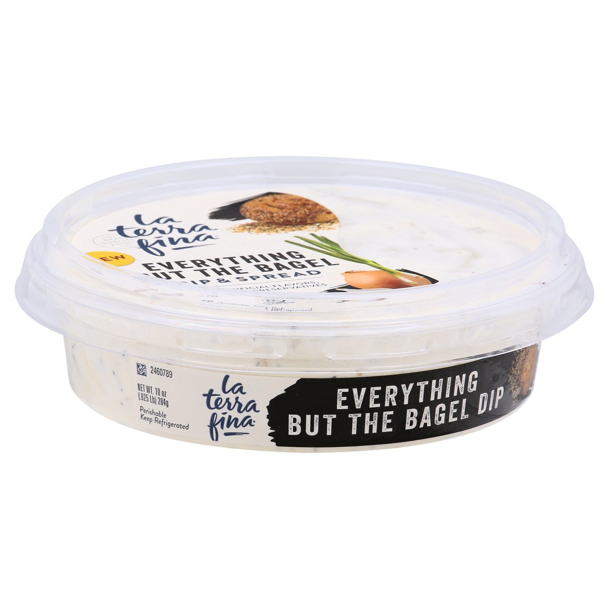 slide 5 of 9, La Terra Fina Everything Bagel Dip & Spread 10 OZ, 10 oz