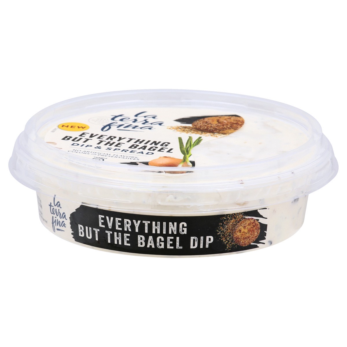 slide 6 of 9, La Terra Fina Everything Bagel Dip & Spread 10 OZ, 10 oz