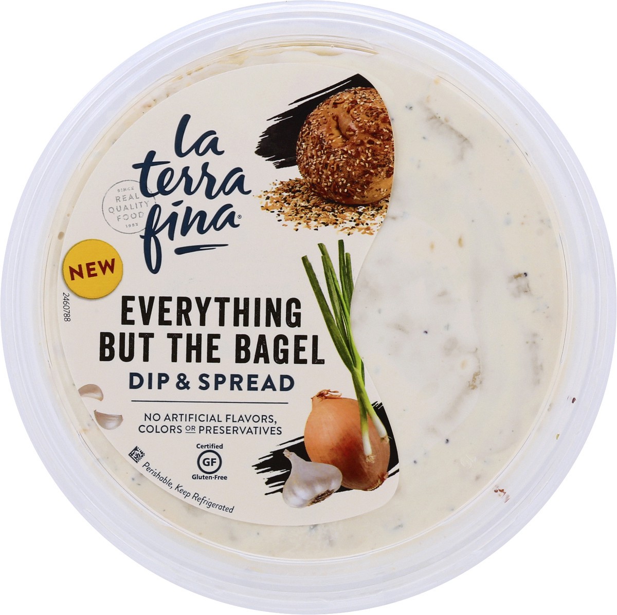 slide 4 of 9, La Terra Fina Everything Bagel Dip & Spread 10 OZ, 10 oz