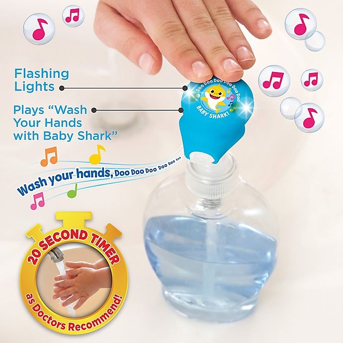 slide 7 of 8, Nickelodeon Baby Shark Soap Pump Musical Timer, 1 ct