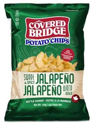 Covered Bridge Sweet & Spicy Jalapeno Kettle Potato Chips