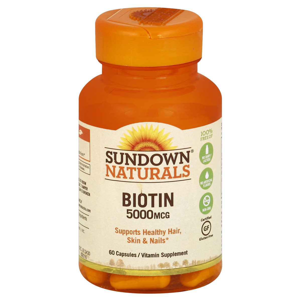 slide 3 of 3, Sundown Naturals Biotin 60 ea, 60 ct