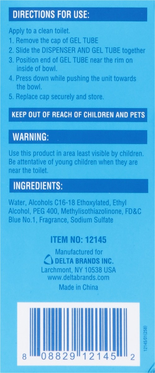 slide 4 of 13, PowerHouse Ocean Fresh Toilet Cleaning Gel 1 ea, 1.34 ct