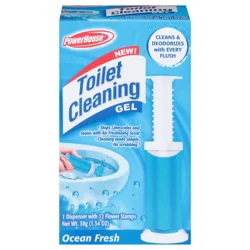 PowerHouse Ocean Fresh Toilet Cleaning Gel 1 ea