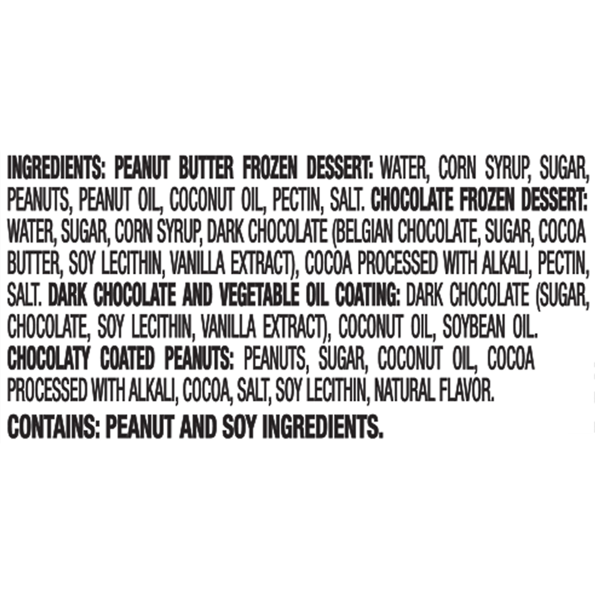 slide 6 of 6, Häagen-Dazs Non-Dairy Crispy Trio Layers Dark Chocolate Crunchy Peanut Butter Frozen Dessert, 14 fl oz