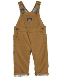 Oshkosh Baby Lightweight Canvas Overalls Khaki 24M