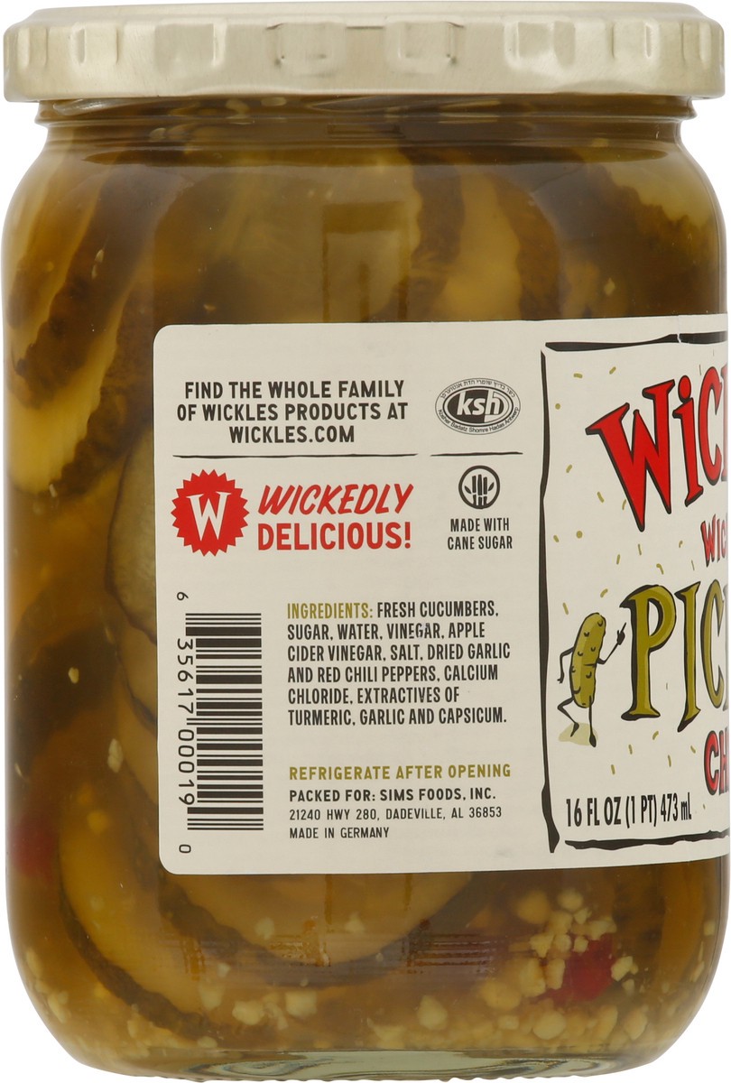 slide 5 of 9, Wickles Wicked Pickle Chips, 16 oz