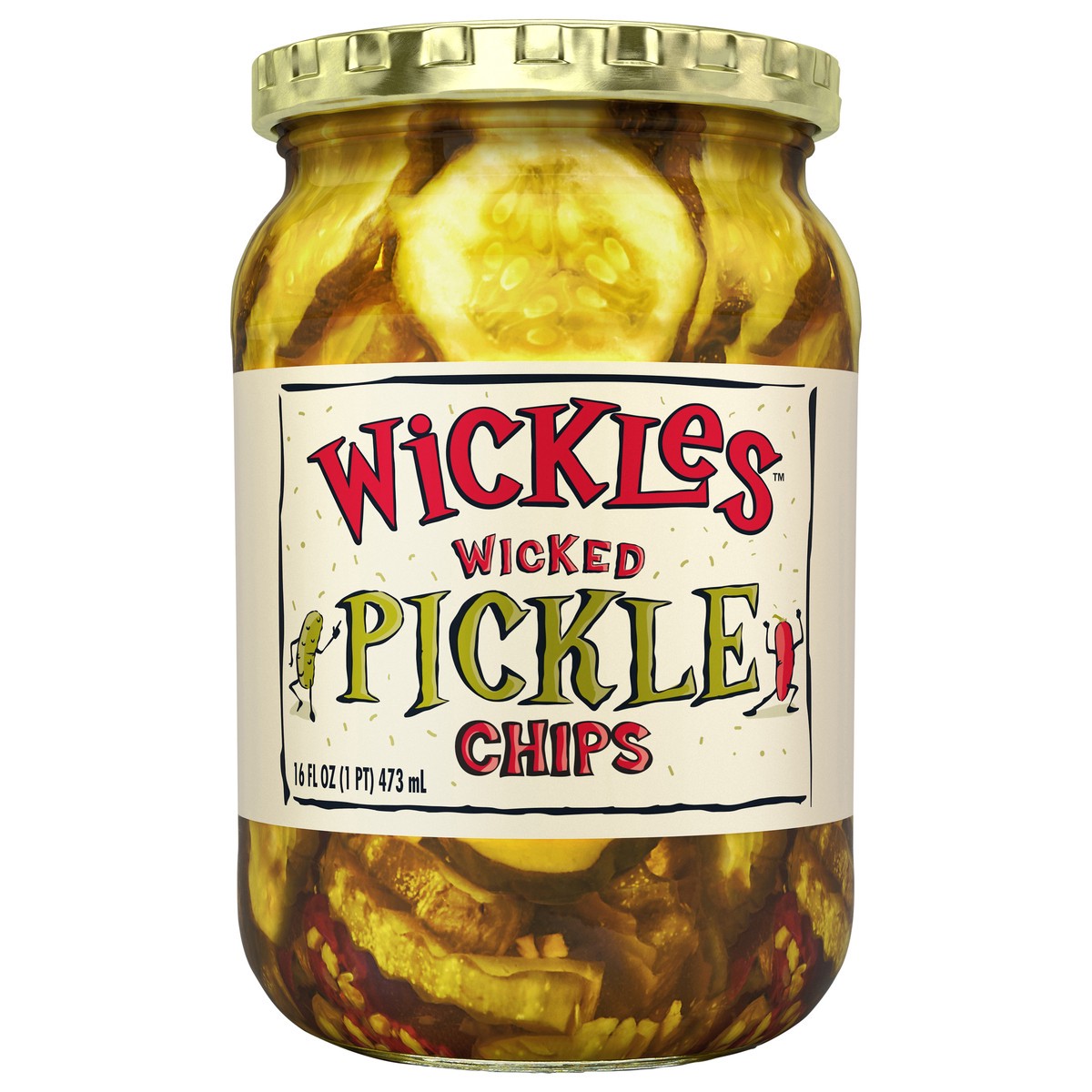 slide 1 of 9, Wickles Wicked Pickle Chips 16 oz., 16 oz