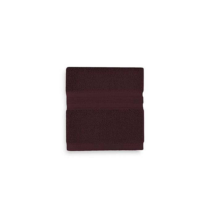 slide 1 of 15, Wamsutta Icon PimaCott Hand Towel - Port, 1 ct