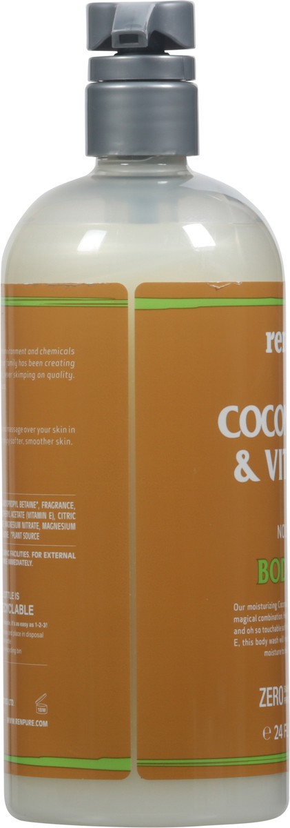 slide 9 of 9, Renpure Nourishing Coconut Milk & Vitamin E Body Wash 24 fl oz, 24 oz