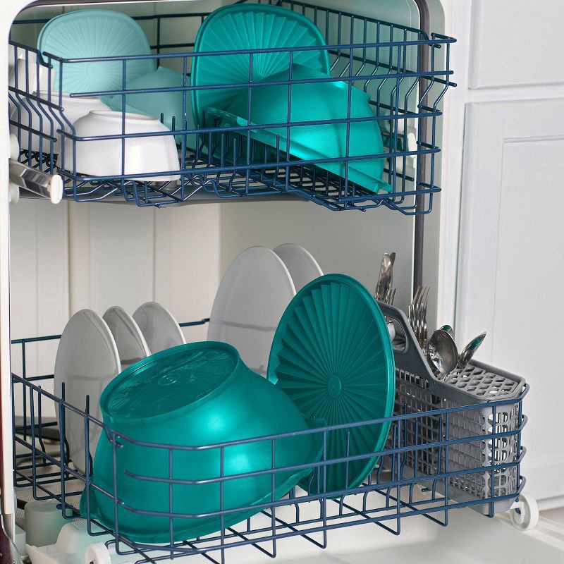 slide 3 of 12, Tupperware Heritage - 3.5C Bowl - Aquamarine, 1 ct