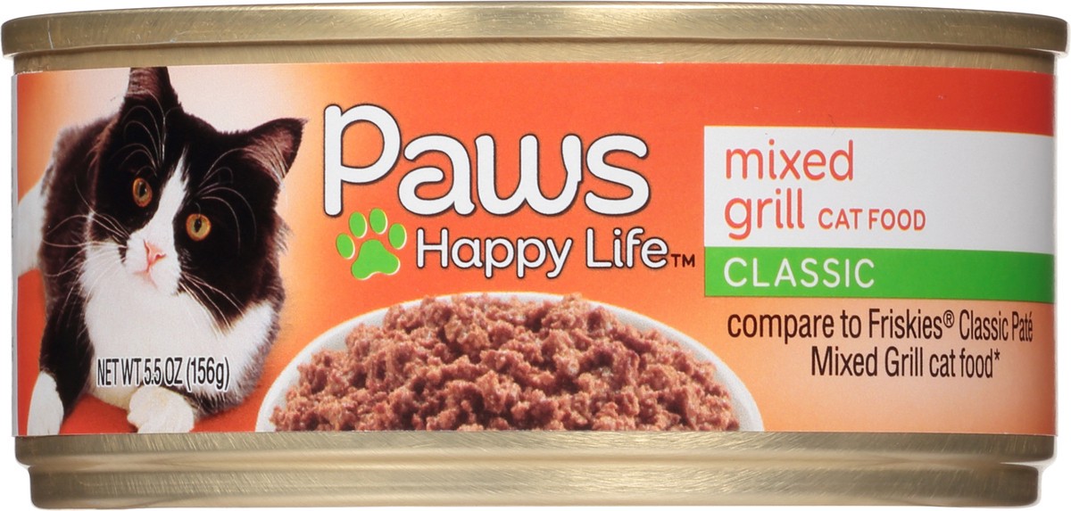 slide 1 of 9, Paws Happy Life Classic Mixed Grill Cat Food 5.5 oz, 5.5 oz