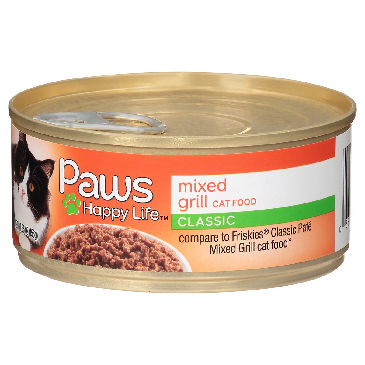 slide 8 of 9, Paws Happy Life Classic Mixed Grill Cat Food 5.5 oz, 5.5 oz