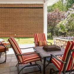 Eden Grove Imperial Matchstick Roll-Up Shade - Fruitwood