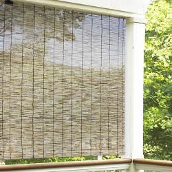 Eden Grove Reed Cordless Roll-Up Shade - Natural