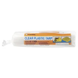 Frost King Poly Sheeting W x L x 4 mil, Clear