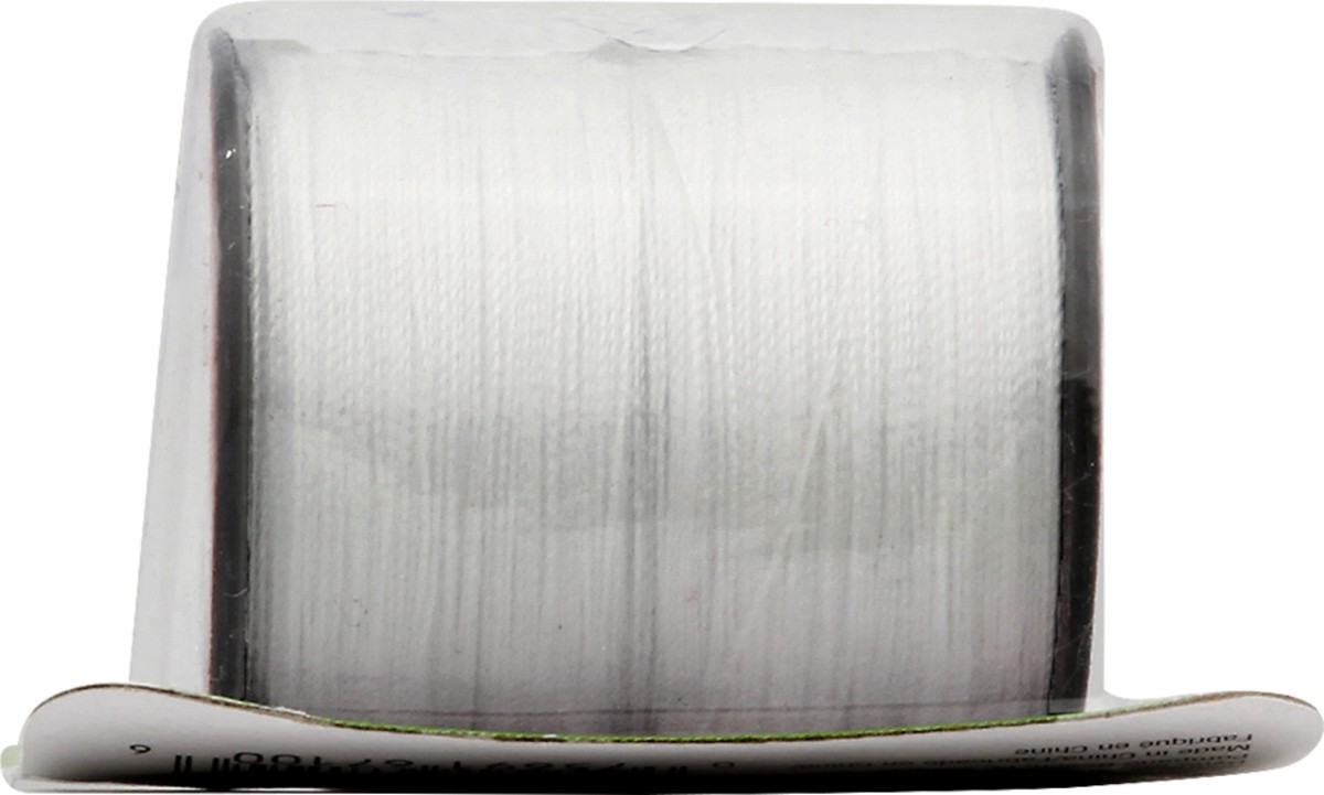 slide 6 of 7, DYNO MERCHANDISE 2489 Button & Carpet White Thread, 1 ct