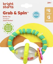 Bright Starts Grab & Spin Rattle Toy 1 ea