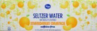Kroger Mandarin Orange Seltzer Water