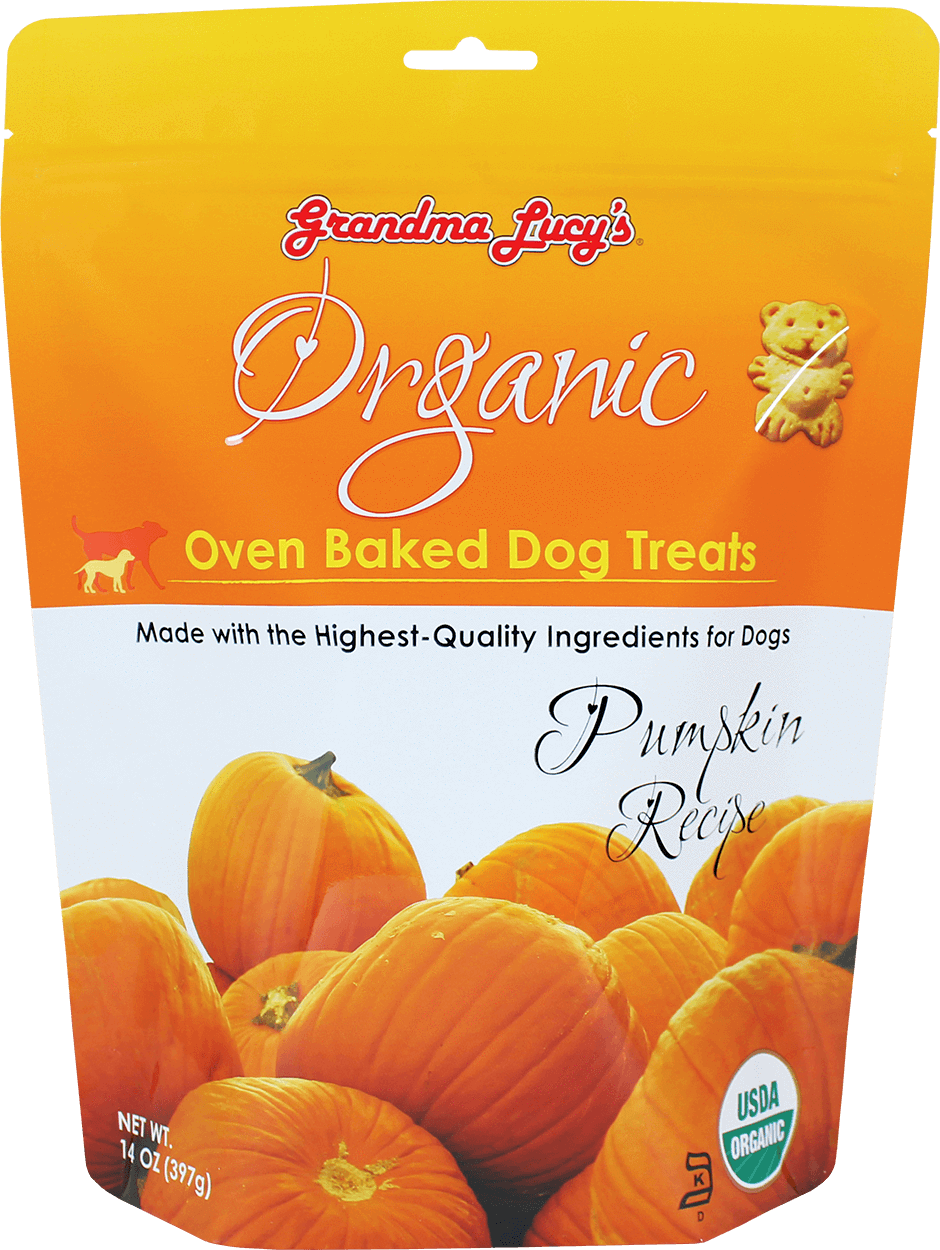 slide 1 of 1, Grandma Lucy's Organic Oven Baked Pumpkin Treat, 1 ct