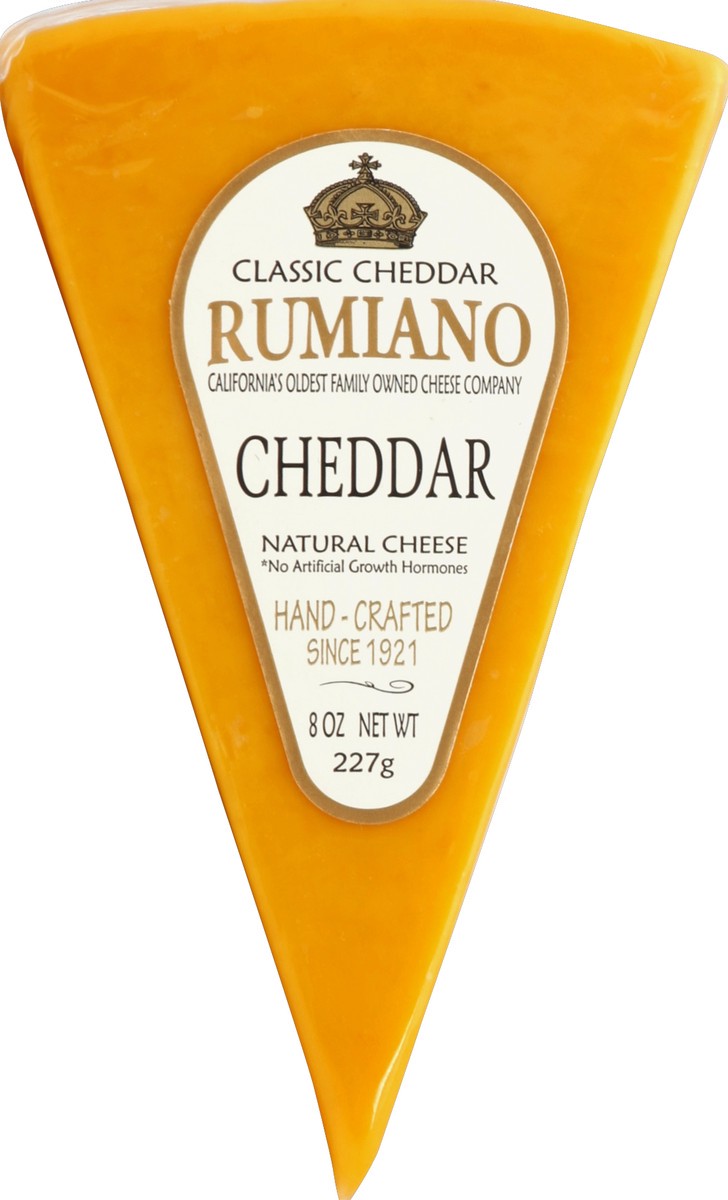 slide 5 of 5, Rumiano Classic Jacks Cheese Cheddar Wedge, 