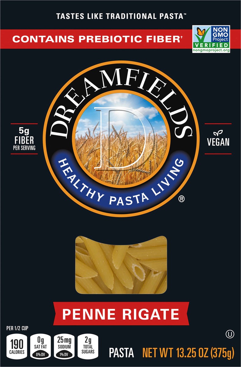 slide 6 of 9, Dreamfields Penne Rigate, 13.25 oz