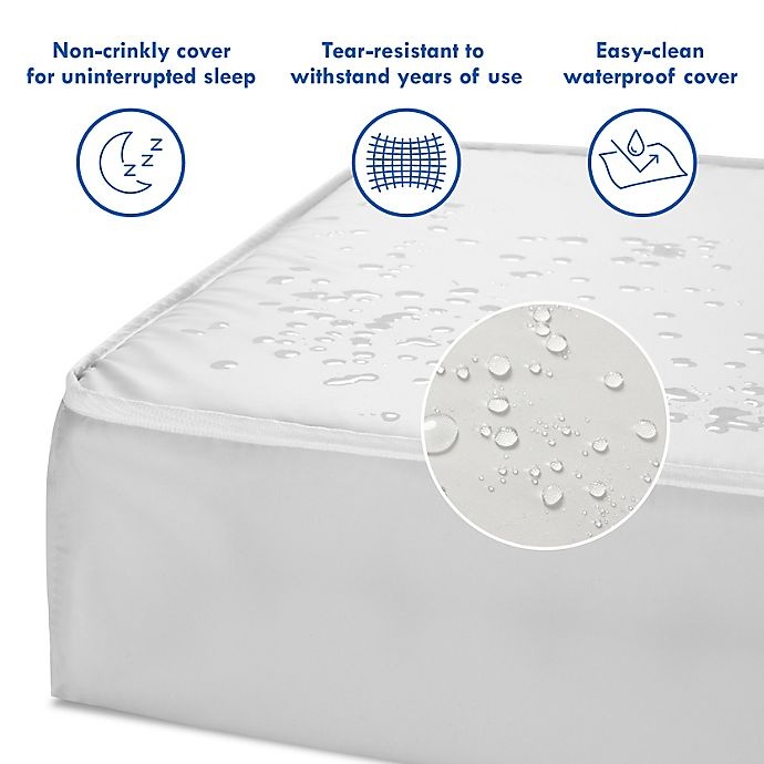 slide 3 of 10, DaVinci Complete Slumber Waterproof Mini/Portable Crib Mattress, 1 ct