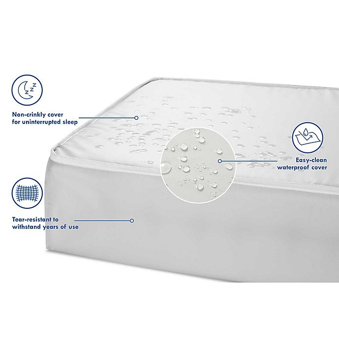 slide 9 of 10, DaVinci Complete Slumber Waterproof Mini/Portable Crib Mattress, 1 ct