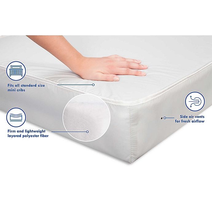 slide 10 of 10, DaVinci Complete Slumber Waterproof Mini/Portable Crib Mattress, 1 ct