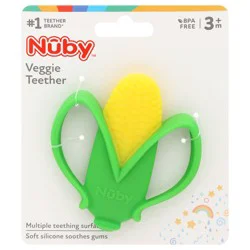 Nuby Veggie Teether 3+ M