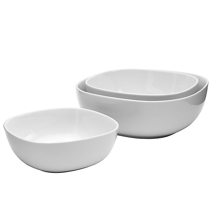 slide 5 of 7, Tabletops Unlimited Denmark Tools for Cooks Oven to Table Serving Bowl Set, 3 ct