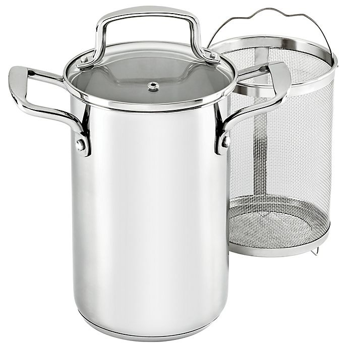 slide 2 of 5, SALT Stainless Steel Steamer, 3.5 qt