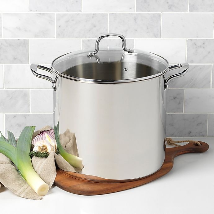 slide 2 of 3, SALT Stainless Steel Stock Pot, 20 qt