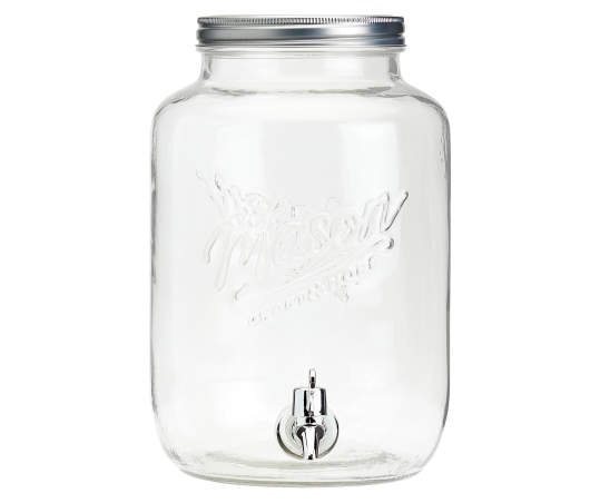 Mason Jar 2-Gallon Beverage Dispenser