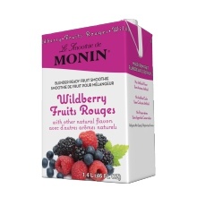 slide 1 of 1, Monin Wildberry Smoothie Mix, 46 fl oz