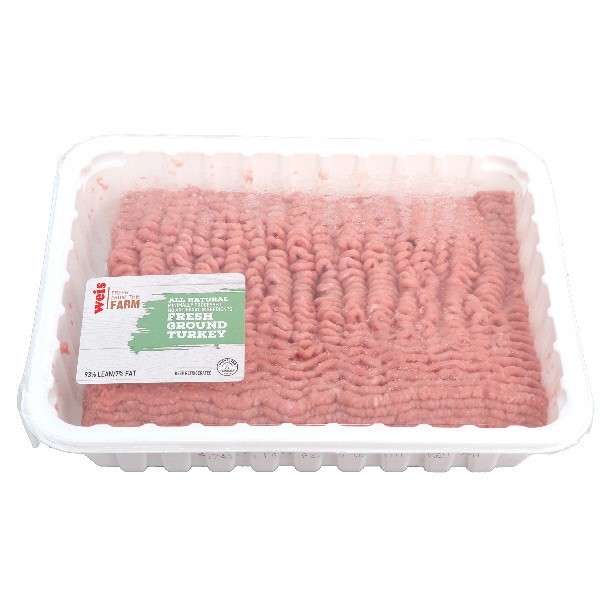 slide 1 of 1, 93% Fresh Ground Turkey, 2.5 lb