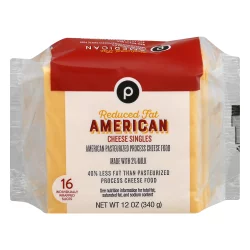 Publix Reduced Fat American Cheese Singles