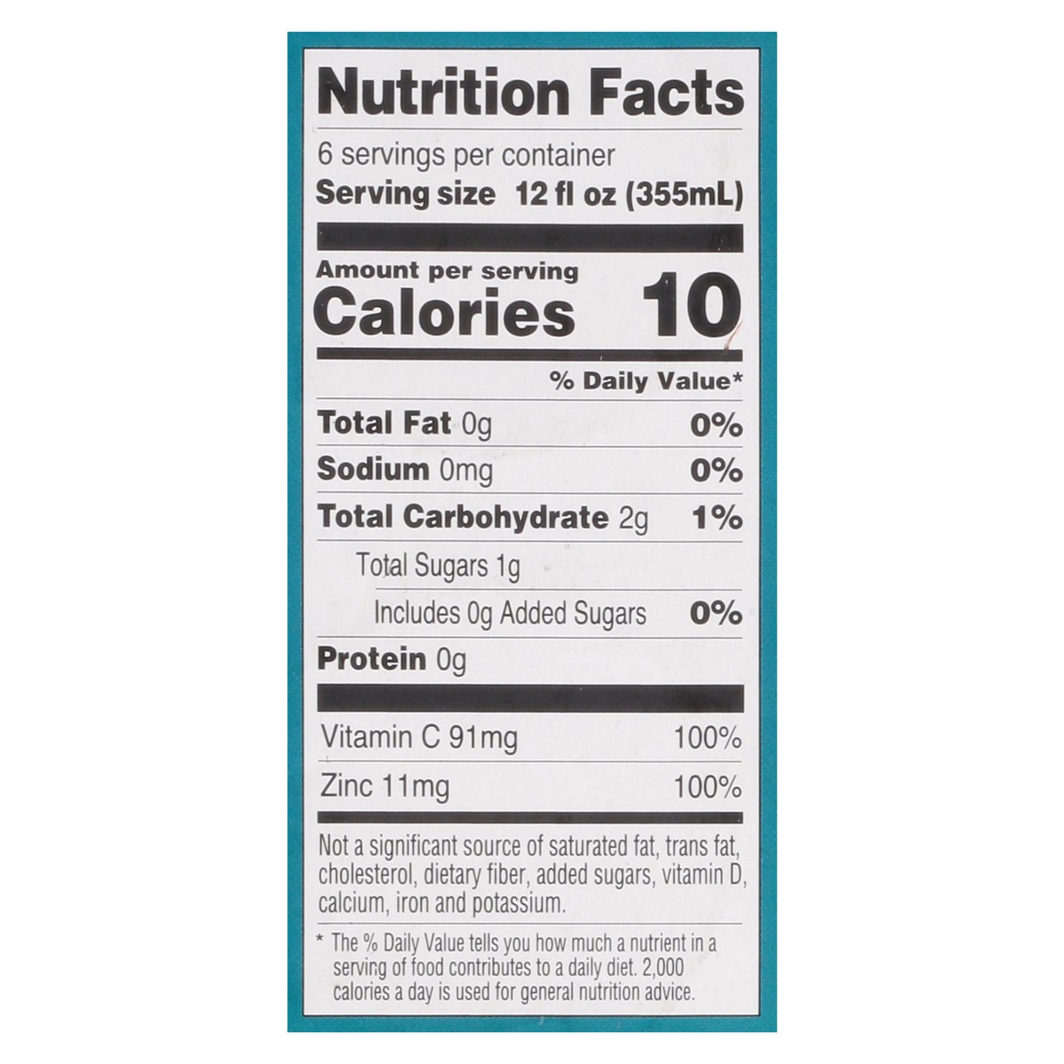 slide 9 of 11, ZYN Turmeric Wellness Lemon Ginger Flavor Antioxidant Drink 6 - 12 fl oz Cans, 6 ct