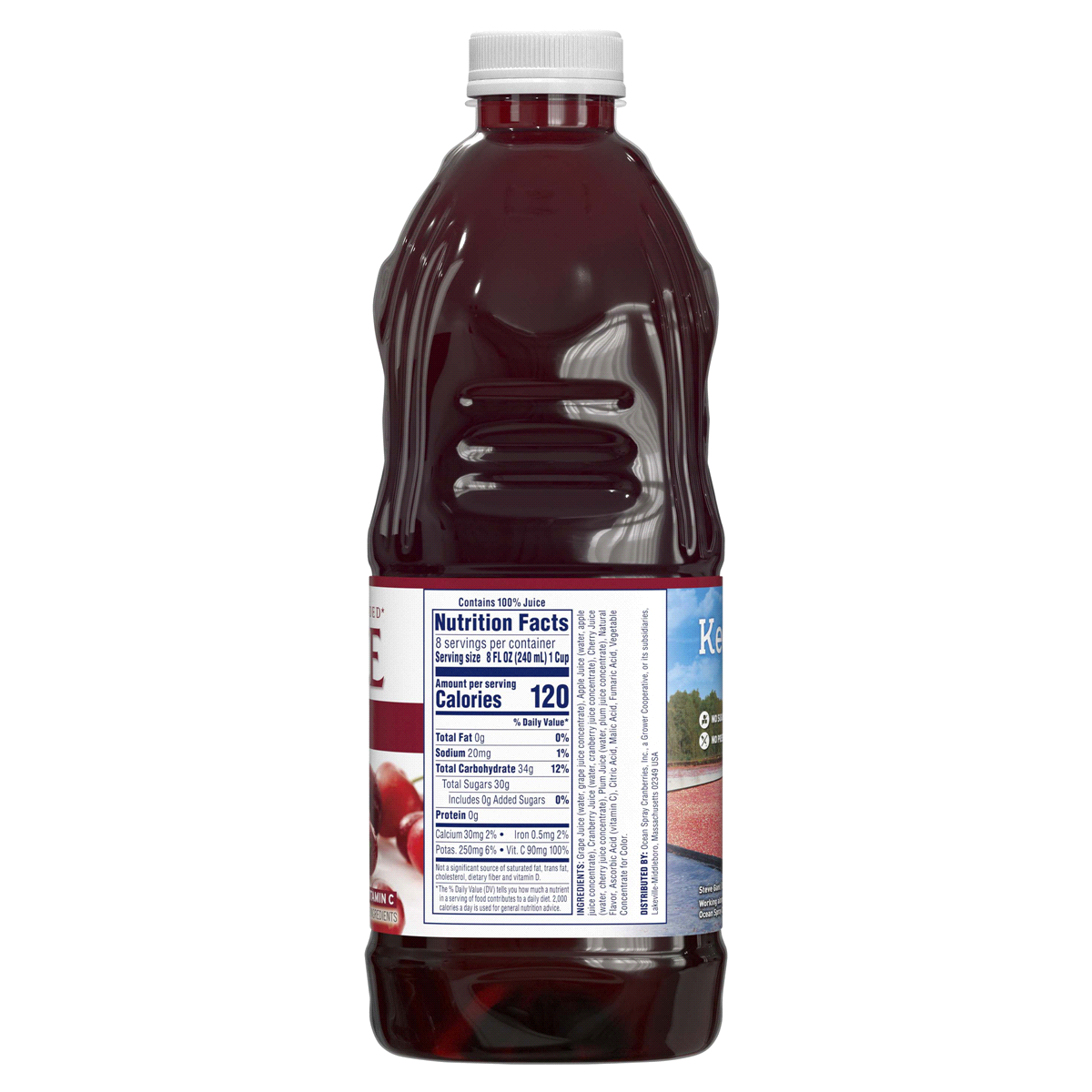 slide 17 of 21, Ocean Spray Cranberry Cherry Juice - 60 oz, 60 oz