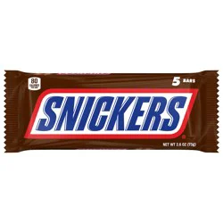 SNICKERS Fun Size Chocolate Candy Bars, 2.6 oz (5 Pack)