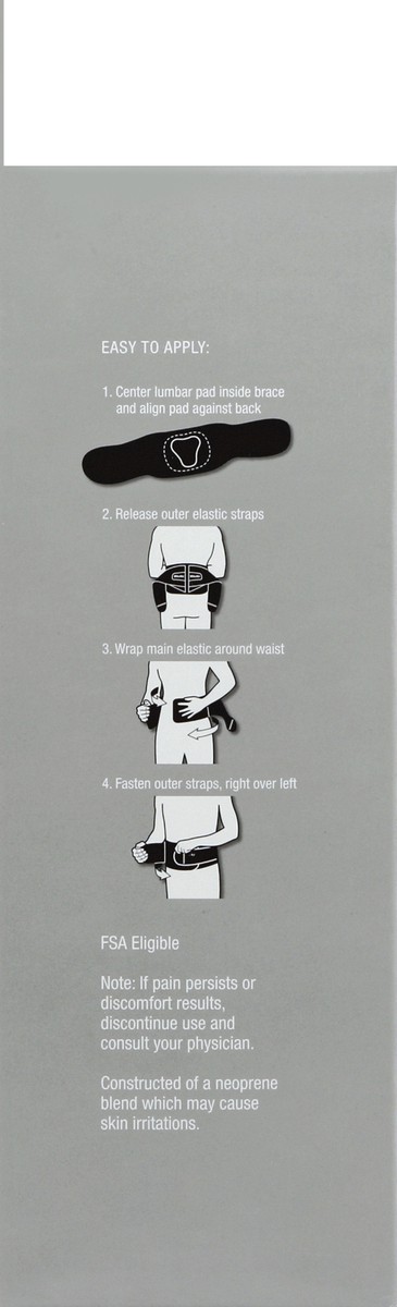 slide 2 of 5, Mueller Maximum Support Adjustable Lumbar Back Brace, 1 ct