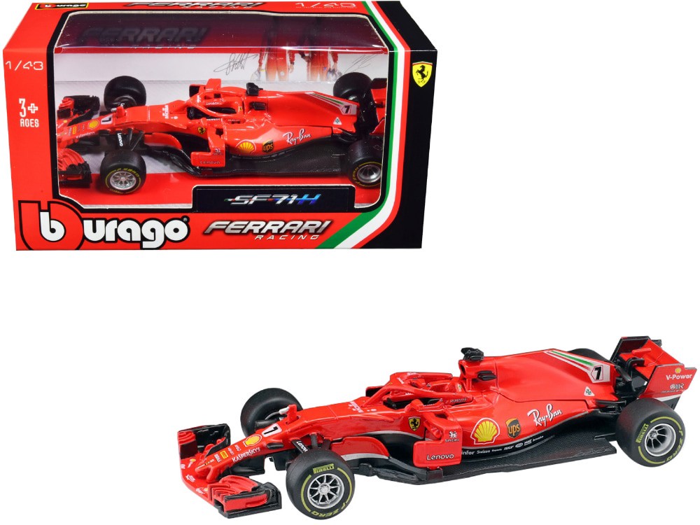 slide 1 of 1, Bburago® 1:43 Scale Diecast Ferrari Racing Toy Car, 1 ct