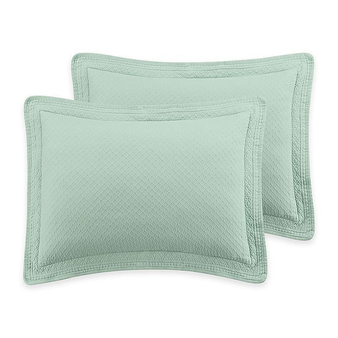 slide 1 of 1, Williamsburg Abby King Pillow Sham - Sage, 1 ct