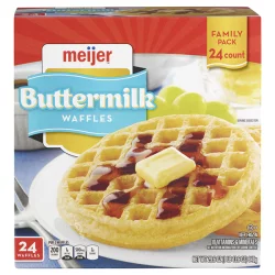 Meijer Buttermilk Waffles