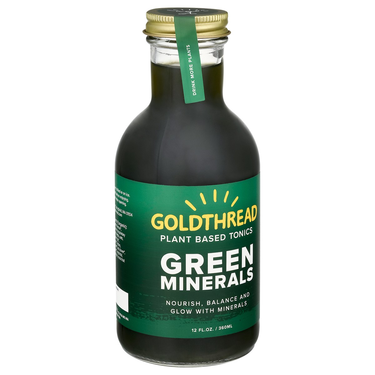 slide 2 of 12, Goldthread Tonic Green Minerals - 12 fl oz, 12 fl oz