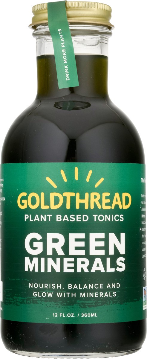 slide 5 of 12, Goldthread Tonic Green Minerals, 12 fl oz