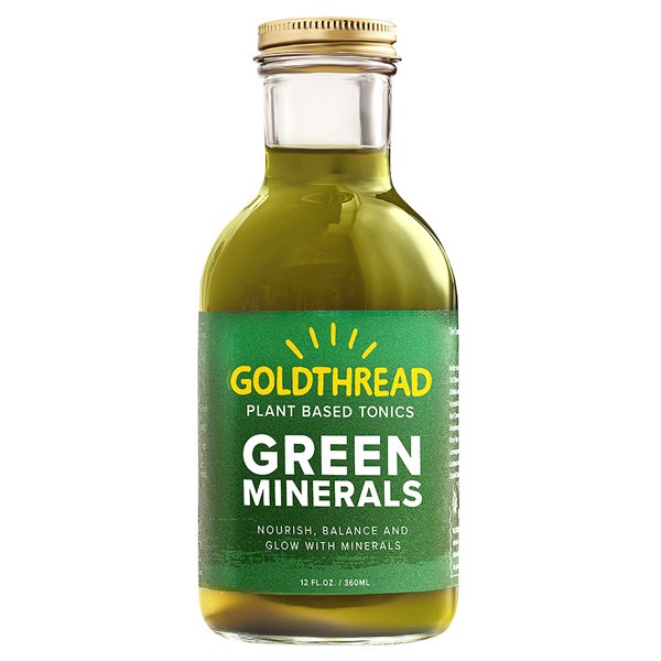 slide 1 of 12, Goldthread Tonic Green Minerals - 12 fl oz, 12 fl oz