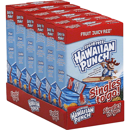 slide 2 of 7, Hawaiian Punch Fruit Juicy Red, 0.74 oz